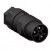A.A.G. Stucchi ST3801/V-M-3P-BK Protected Connector Image A.A.G. Stucchi ST3801/V-M-3P-BK Protected Connector Image