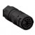 A.A.G. Stucchi ST3802/V-M-4P-BK Protected Connector Image A.A.G. Stucchi ST3802/V-M-4P-BK Protected Connector Image