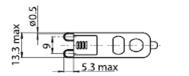 Tungsten Halogen Mains Voltage G9 Lamp Base Image